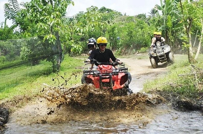 Quad ATV + cascade de Tegenungan
