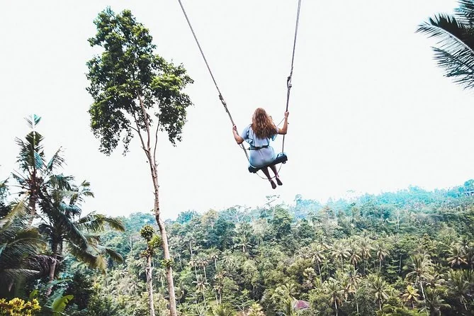 Le meilleur d'Ubud en une journée avec balançoire dans la jungle